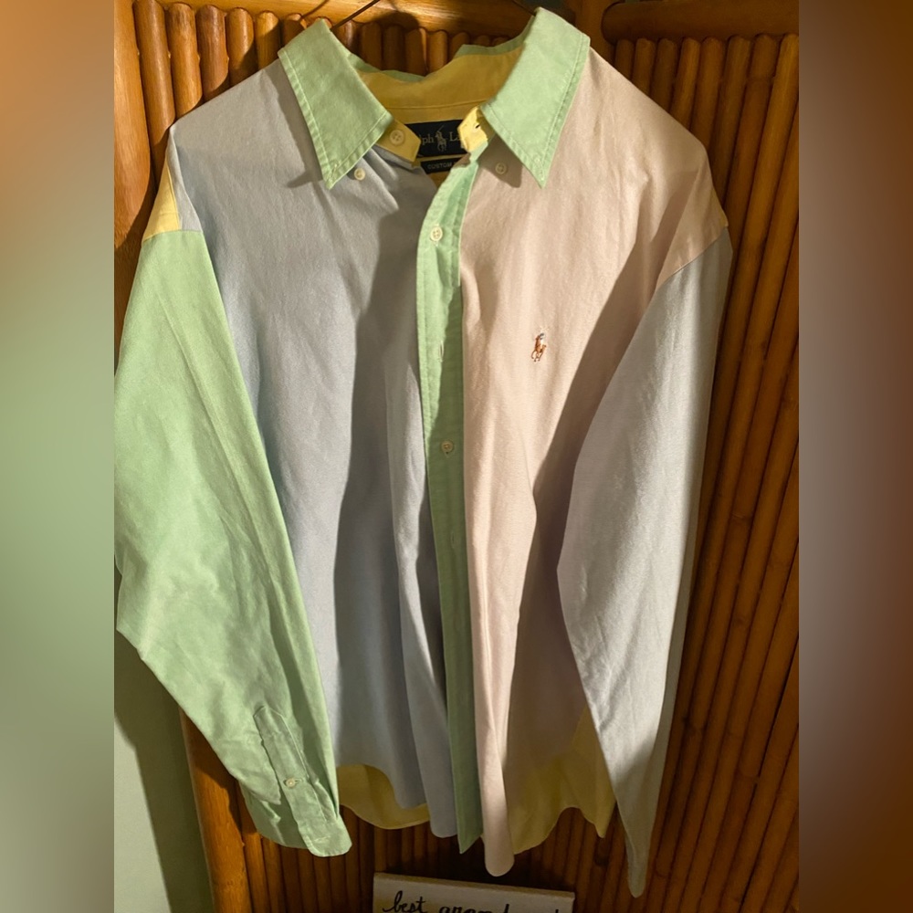 Ralph Lauren XL Custom Fit Pastel Colors